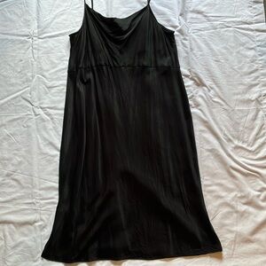 ELYSE BIAS SLIP MIDI DRESS